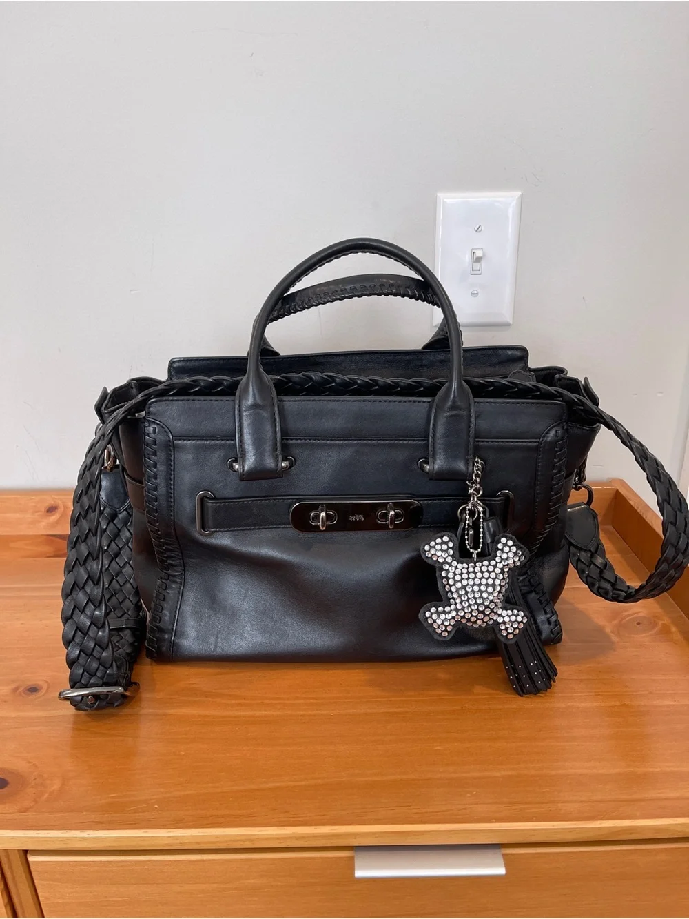 Coach Whipstitch Swagger 33 Leather Satchel - Limited Edition - Picture 5 of 9